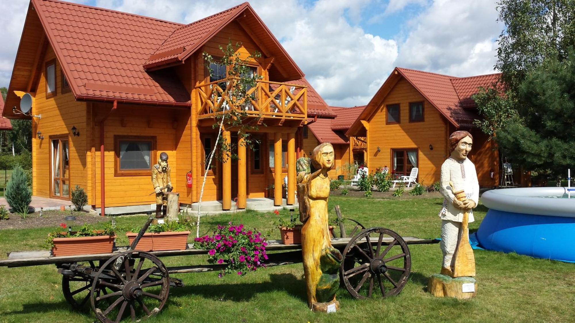 Отель Osrodek Wypoczynkowy Ranczo Окунинка Экстерьер фото